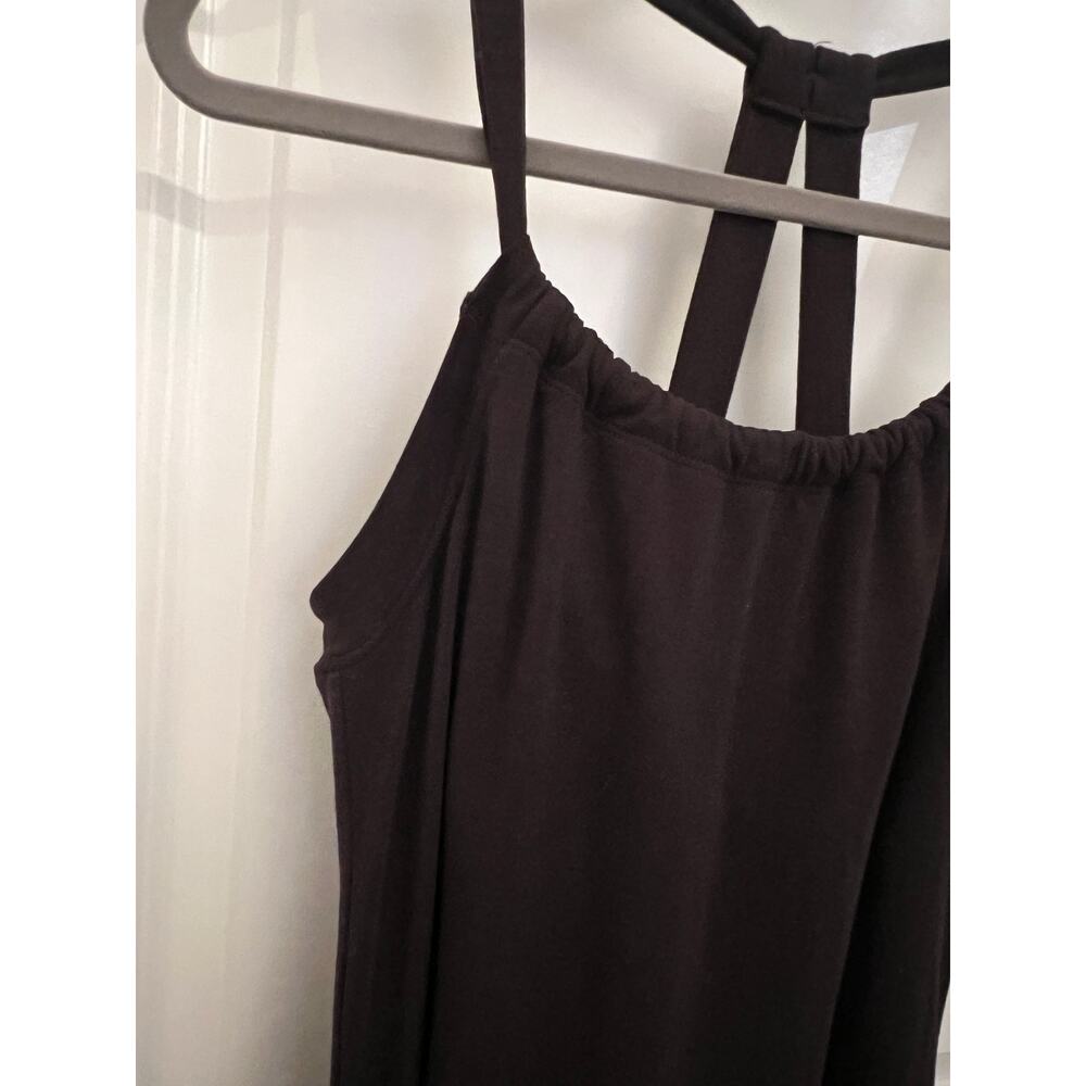 prAna Women's Brown Large Racer back Quinn Dress Built-in shelf bra Stretchy - Picture 5 of 7